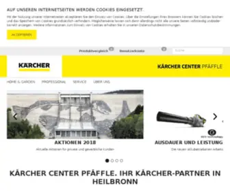 Kaercher-Center-Pfaeffle.de(Kärcher Center Pfäffle) Screenshot