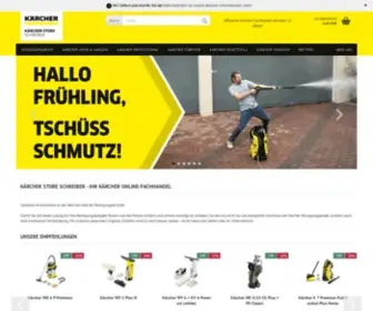 Kaerchershop-SChreiber.de(Kärcher Online Shop) Screenshot