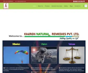 Kaeron.in(KAéRôN Natural Remedies) Screenshot