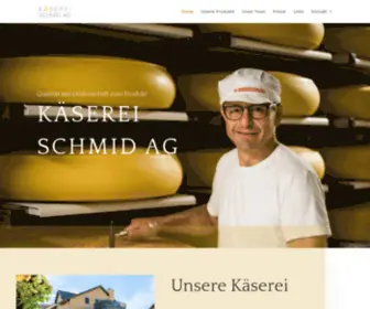 Kaesereischmid.ch(Käserei Schmid) Screenshot