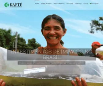 Kaeteinvestimentos.com.br(Kaeté) Screenshot