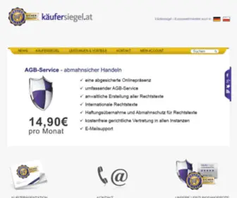 Kaeufersiegel.at(Käufersiegel) Screenshot