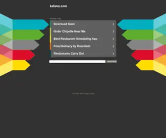 Kafana.com(Kafana) Screenshot