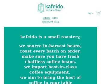 Kafeido.com(Kafeido roasters) Screenshot