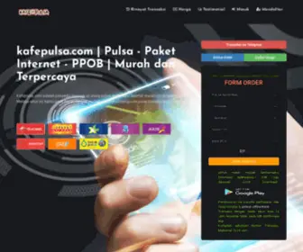 Kafepulsa.com(Murah dan Terpercaya) Screenshot