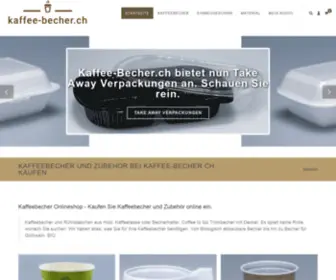 Kaffee-Becher.ch(Kaffeebecher) Screenshot