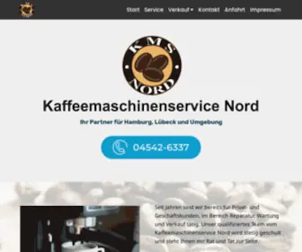 Kaffeemaschinenservicenord.de(Kaffeemaschine) Screenshot