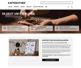 Kaffeeothek.at(Kaffeespezialitäten für Kaffeeenthusiasten) Screenshot