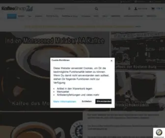 Kaffeeshop24.de(Kaffee, Espresso, Tee Shop) Screenshot