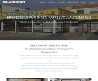 Kaffeestudio.de(BND-Kaffeestudio) Screenshot