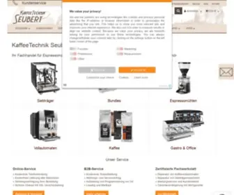 Kaffeetechnik-Shop.de(Kaffee) Screenshot