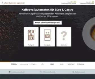 Kaffeevollautomaten-Angebote.de(Passende) Screenshot