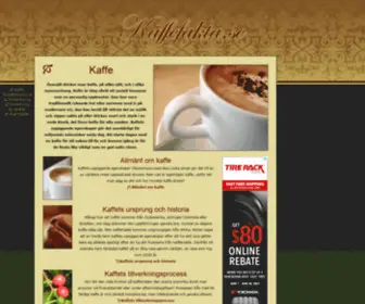 Kaffefakta.se(Kaffe) Screenshot