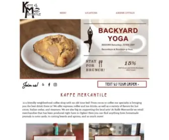 Kaffemercantile.com(Mysite) Screenshot