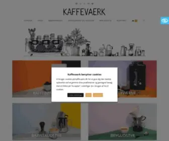 Kaffevaerk.dk(Kafferisteri på Frederiksberg) Screenshot