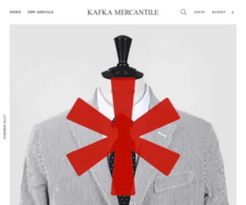 Kafka.co.uk(Kafka Mercantile & Supply Co) Screenshot