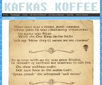 Kafkaskoffee.com(Kafkaskoffee) Screenshot