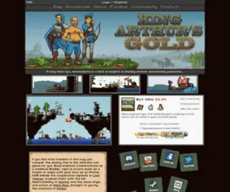 Kag2D.com(King Arthur's Gold) Screenshot