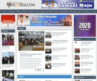 Kaganga.com(Berita palembang) Screenshot