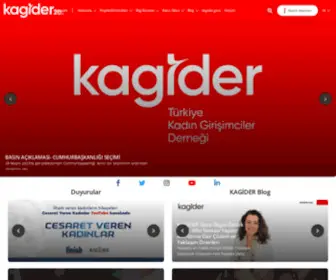 Kagider.org(KAGİDER) Screenshot