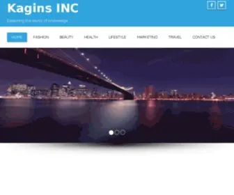 Kaginsinc.com(KaginsInc) Screenshot