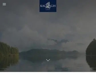 Kagoagh.com(Kagoagh Lodge and Fishing Resort) Screenshot