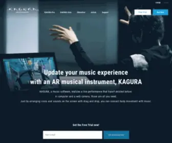 Kagura.cc(The evolution of music) Screenshot