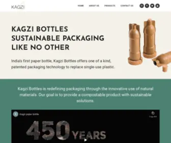 Kagzibottles.com(Kagzi Water Bottle) Screenshot