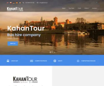 Kahan.pl(Bus hire Krakow) Screenshot