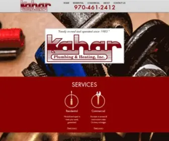 Kahar-Plumbing-Heating.com(Kahar Plumbing & Heating) Screenshot