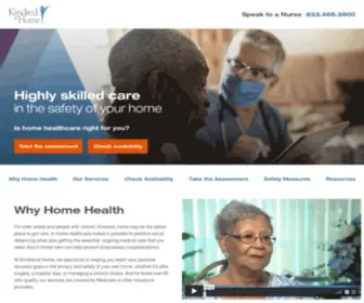 Kahcare.com(America's Home Health Leader) Screenshot