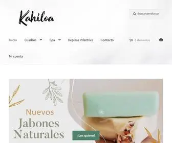 Kahiloadeco.com(Home & Deco Argentina) Screenshot