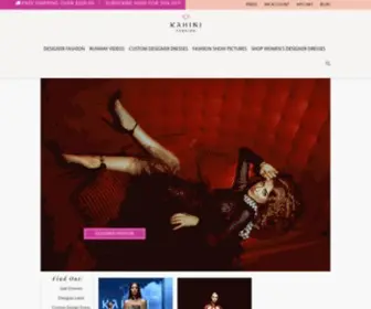 Kahinikreative.com(Women's Designer Fashion Boutique Seattle Bellevue WA) Screenshot