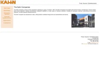 Kahn.com(The Kahn Companies) Screenshot