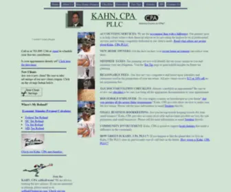 KahncPa.com(Kahn CPA) Screenshot