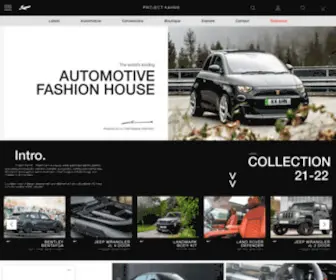 Kahndesign.com(World's leading Automotive Fashion House) Screenshot