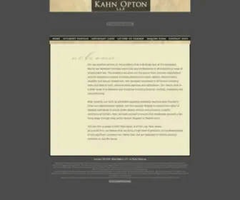 Kahnopton.com(Kahnopton) Screenshot