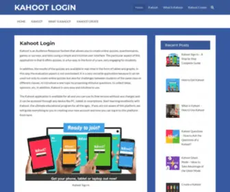 Kahootlogin.co(Kahootlogin) Screenshot