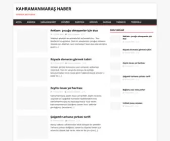 Kahramanmarashaber.gen.tr(Kahramanmarashaber) Screenshot