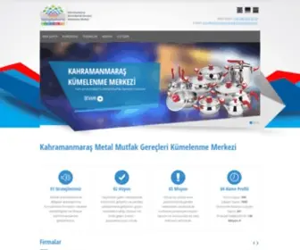 Kahramanmaraskitchenware.com(Kahramanmaraş Metal Mutfak Gereçleri Kümelenme Merkezi) Screenshot