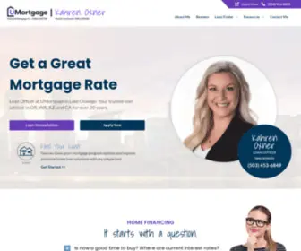 Kahrenoxner.com(Kahren Oxner at UMortgage) Screenshot