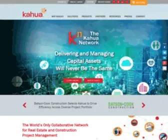 Kahua.com(Home) Screenshot