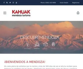 Kahuak.com.ar(Mendoza Turismo) Screenshot