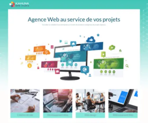 Kahuna-Webstudio.fr(Les agences Web s’occupent du marketing digital) Screenshot