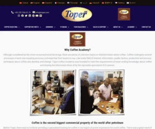 Kahveakademisi-Toper.com(Toper Kahve Akademisi) Screenshot