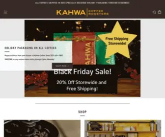 Kahwacoffee.com(Kawha Coffee) Screenshot