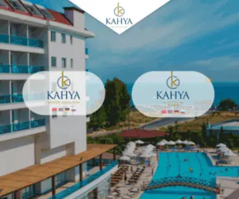 Kahyahotels.com(Kahya Hotel) Screenshot