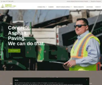 Kai-Pavement.com(Kansas Asphalt) Screenshot