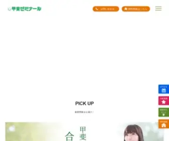 Kai-Semi.com(実績の甲斐ゼミナール) Screenshot