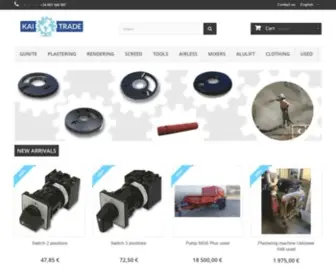 Kai-Trade.com(Maquinas, Repuestos y servicio tecnico para M-tec, PFT, Meyco) Screenshot